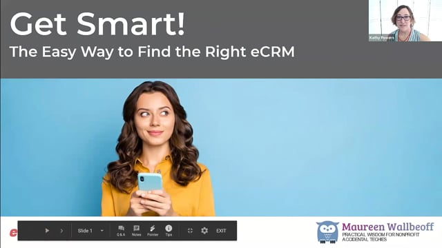 Get Smart: The Easy Way to Find the Right eCRM With Maureen Wallbeoff and Eric Rubin