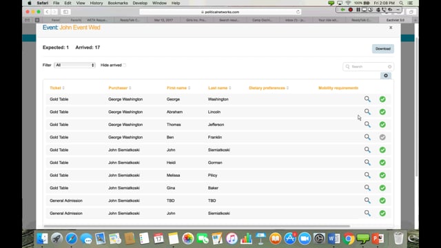 Webinar – Events and Marketing Automation (March 17, 2017)