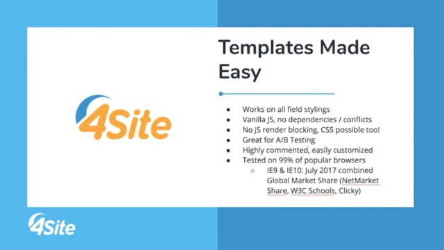 4site Studios Page-Builder Templates