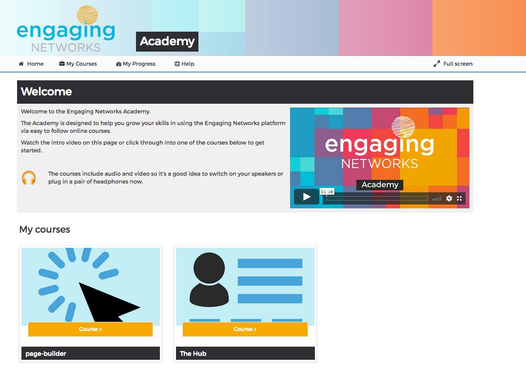 Master Engaging Networks with The Academy Engaging Networks