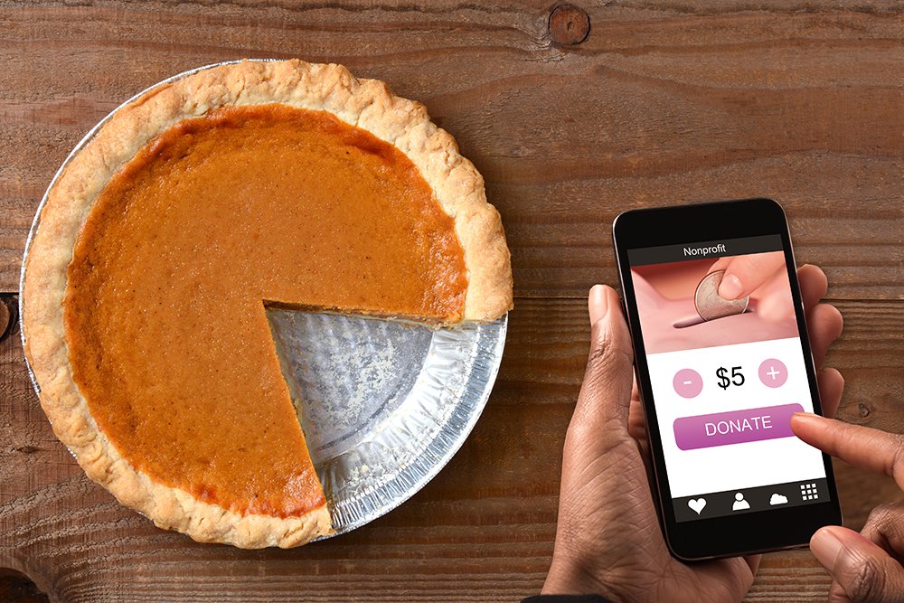 pumpkin pie givingtuesday marketing automation