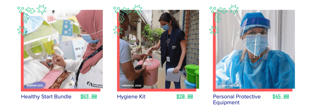international Medical Corps ecommerce