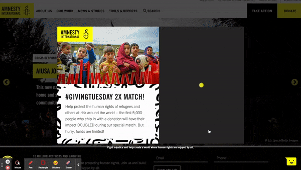 anmesty international giving tuesday
