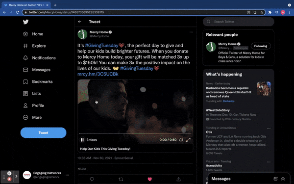 mercy home for boys & girls social media journey