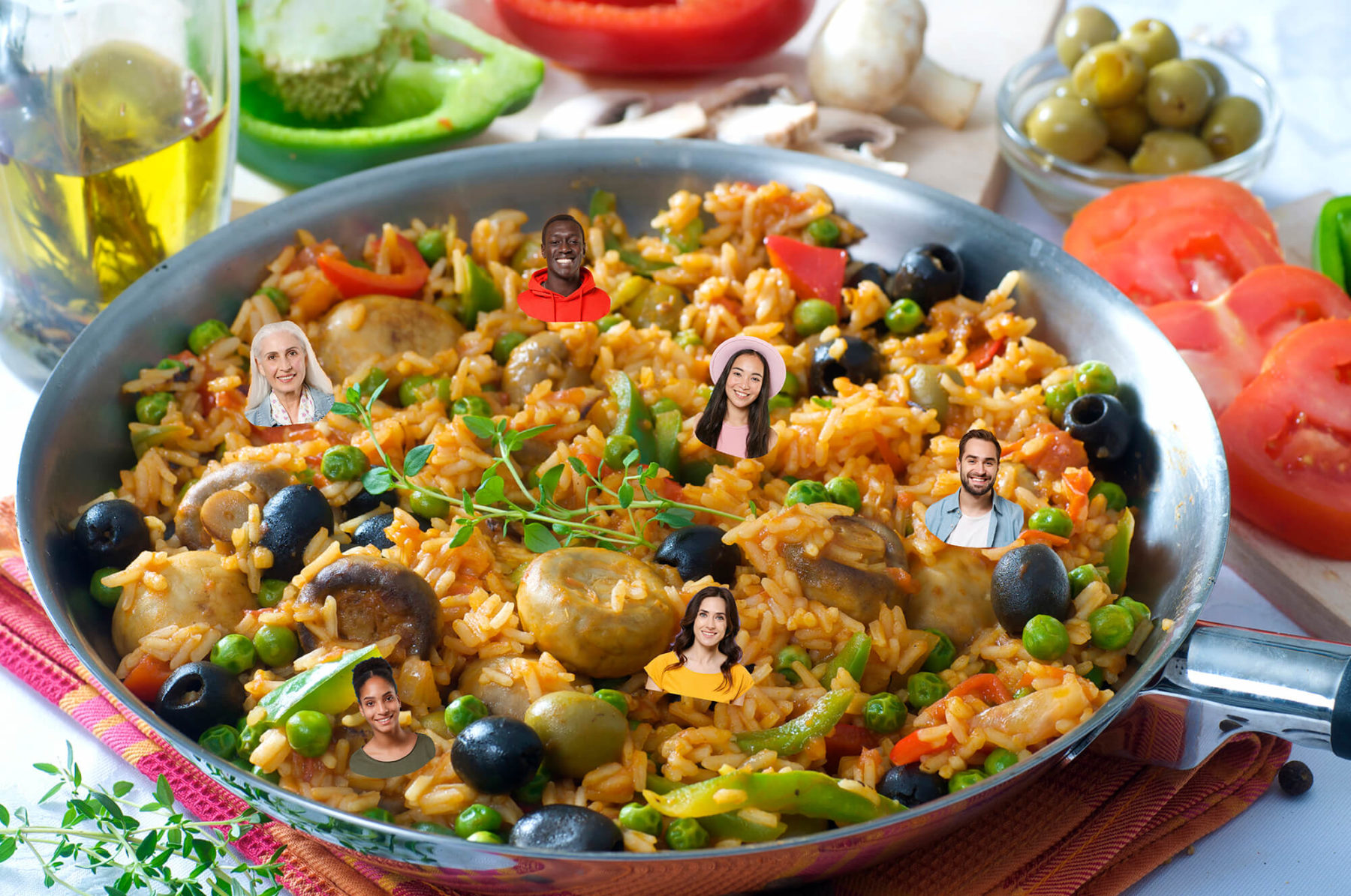 persona paella