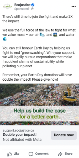 earth day ecojustice