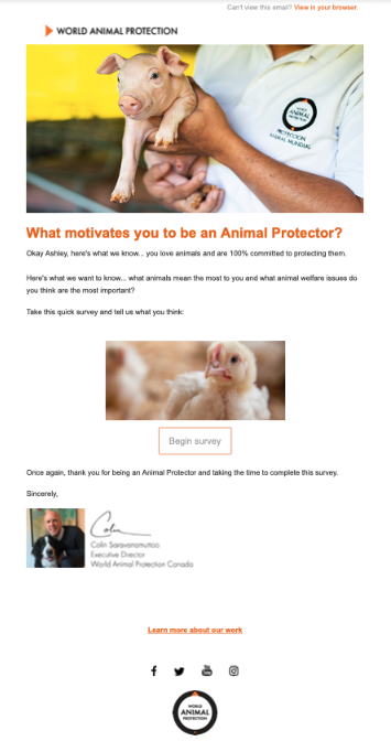 world animal protection canada