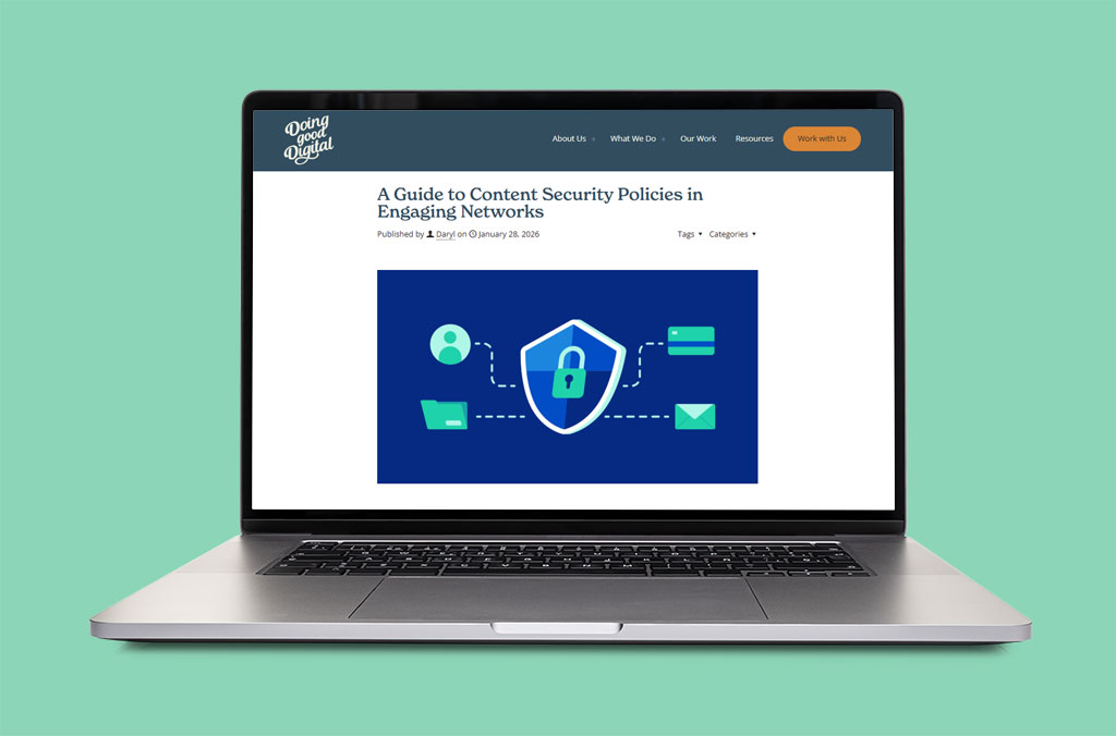 Image of a blog article from Doing Good Digital, featured in the March 2026 Engaging Networks Partner Roundup