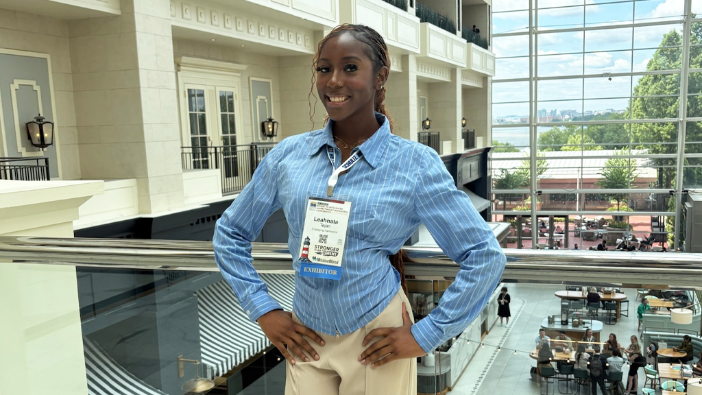 Leahnata Tejan at the 2026 Bridge Conference